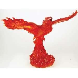  Red of Fire Rising Phoenix Statue 