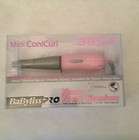 NEW BaByliss PRO Mini ConiCurl Pink Nano Titanium Curls Purse Up to 