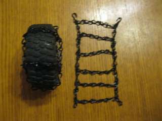 RC Traxxas slash 4x4 tire chains for snow and ice 4x4 4 chains  
