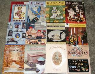 LARGE LOT of 12 TOLE PAINTING BOOKS Everyday & Christmas  