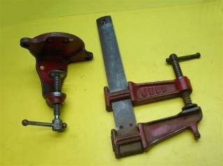UNUSUAL C CLAMP PONY MORE WORKHOLDING TOOL LOT WELDING OLD VTG  