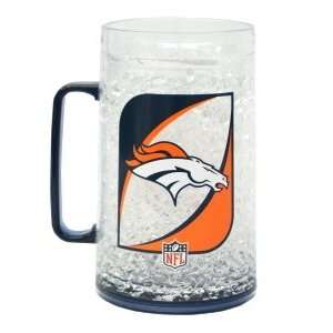    Denver Broncos Crystal Freezer Mug   Monster Size 