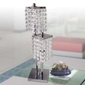  2 light Crystal Table Lamp (1069 MC 22005)