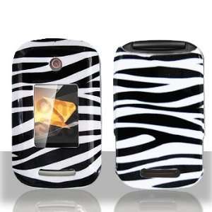  MOTOROLA WX400 (Rambler), Zebra Skin Phone Protector 
