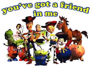 Toy Story T Shirt Youve got a friend in me All Sizes  