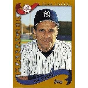  2002 Topps 305 Joe Torre MG New York Yankees Sports 