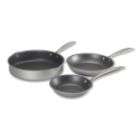 Nordic Ware SUPERIOR STEEL 3   PC SKILLET SET (8 10 12)