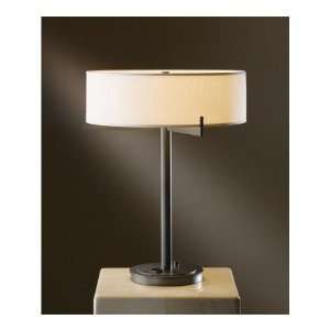 Hubbardton Forge Axis 21.1 Two Light Table Lamp with Outlet   266403