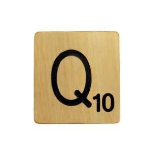  Large Scrabble Letter Tile   Q