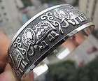 silver elephant bangle bracelet  