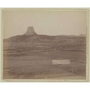 Drawing Devils Tower and Mo. Buttes. Ryans Ranch in foreground, 2 