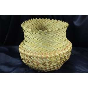 Hand Woven Tarahumara Indian Basket 7.5 (Q)