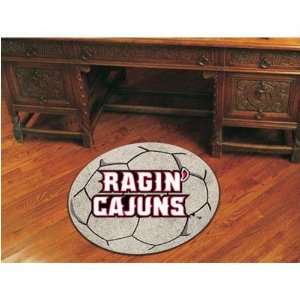  Louisiana Lafayette Ragin Cajuns NCAA Soccer Ball Round 
