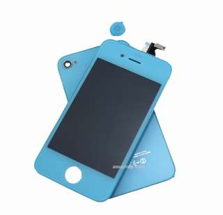Light Blue LCD Display Digitizer Housing Assembly Coversion Combo kit 
