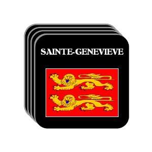   Lower Normandy)   SAINTE GENEVIEVE Set of 4 Mini Mousepad Coasters