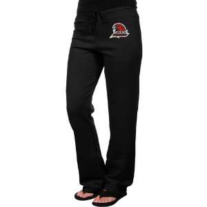 Miami University RedHawks Ladies Black Logo Applique Sweatpant