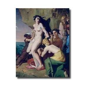  Andromeda Tied To The Rock By The Nereids 1840 Giclee 