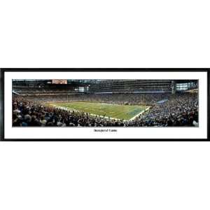  Detroit Lions Inaugural Game Ford Field Panoramic Stadium 