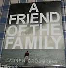 8CD Audiobook A Friend of the Family Lauren Grodstein
