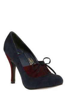 Library Science Heel   Blue, Red, Color Block, Wedding, Party, Work 