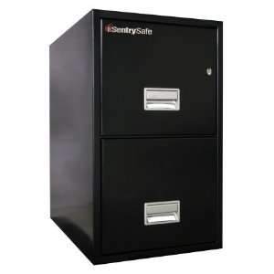  SentrySafe 2T2510 BK 25 in. 2 Drawer Insulated Lateral 