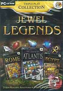   , The Legend of Rome, Atlantis, Egypt, Match 3 PC Game, NEW  