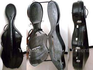New Hard Cello case fiberGlass strong black #31  