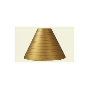   IT576SGD Mini Pendant Glass, Gold with Spiral Finish