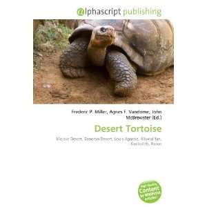  Desert Tortoise (9786133899643) Books