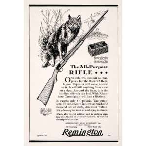  Ad Remington Gun Model 25 Repeater Rifle Kleanbore Cartridges Wolf 