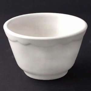  Classic Shape Off White Scallop Bouillon Cups   7 1/4 Oz 