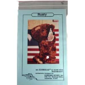  Edinbear Rusty by Dawn Owen Bear Snickety Teddy Bear 