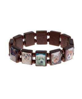 null (Multi Col) Teens Dog Wooden Bracelet  253236899  New Look
