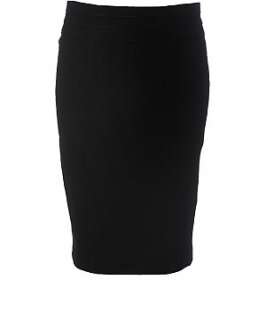 Black (Black) Panelled Skirt  195183301  New Look