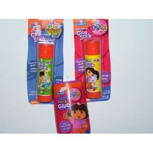   Dora the Explorer & Go Diego Go Glue (Sold As a Set) Toys & Games