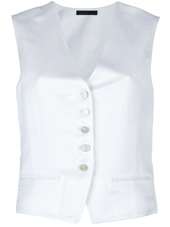 womens designer waistcoats & gilets on sale   farfetch 