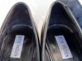 SEXY WELL WORN Womens STEVE MADDEN Kitten High Heel Shoes Size 8 