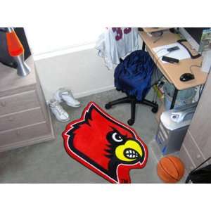  Louisville Cardinals Cut Out Mascot Mat