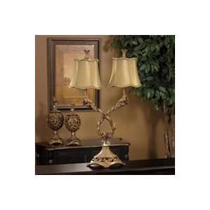  CTWL3115   Natures Call Twin Light Table Lamp Two Pack 