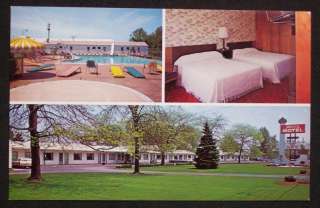 1970s Mecca Motel Garman Sandusky OH Erie Co Postcard  