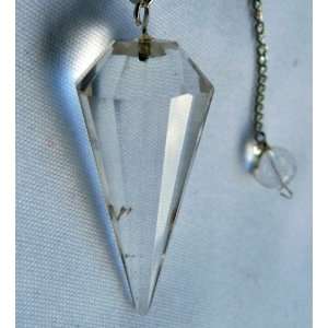  Multifaceted Clear Quartz Crystal Pendulum Everything 