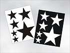 Sheets STAR decal for military jeep or motorcycle trailer or even wall 