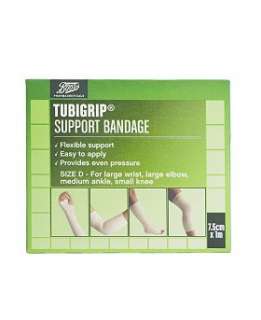 Boots Pharmaceuticals Tubigrip Support Bandage 7.5cm x 1m   Boots