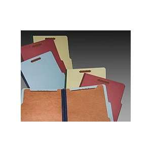  Gussco Colored Classification Folders, 2 Dividers, 2 