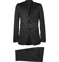   blend slim fit suit $ 2750 gucci slim fit wool blend suit $ 2685