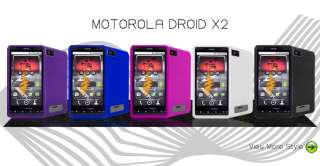 Soft Rubber Skin case Verizon Motorola Droid X2 MB870  