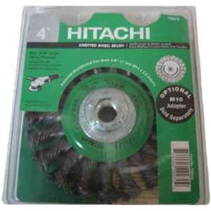  Hitachi 729273 4 1/2 Inch Twist Knot Carbon Steel Wire 