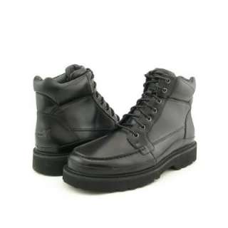 MENS ROCKPORT SIERRA POINT LEATHER BOOTS BLACK SIZE  