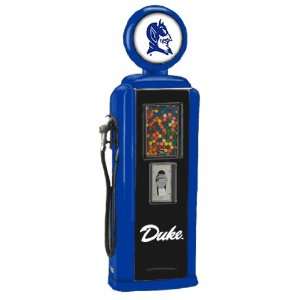 Duke Blue Devils Gas Pump Gumball Machine  Sports 