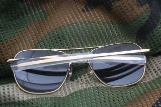AMERICAN OPTICAL Military Original Pilot Sunglasses  